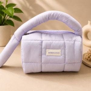 Cloudy Puffer Pouch – Lilac