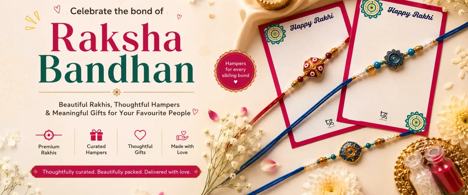 Rakhi Gift by Tg Creation