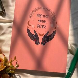 Protect Your Peace (Unruled) Notebook