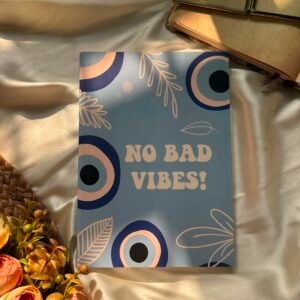 No Bad Vibes (Unruled) Notebook