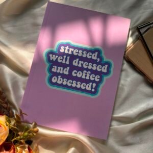 Coffee Obsessed (Unruled) Notebook