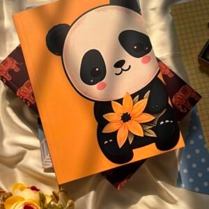 Blooming Panda (Unruled) Notebook