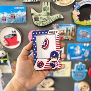 Captain America Photo Magnet