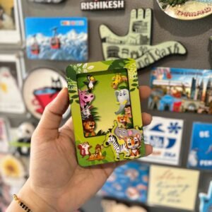 Fun Animal Theme Photo Magnet