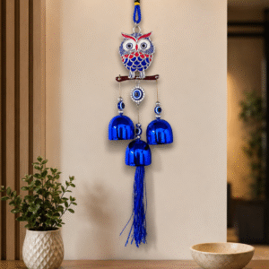 Guardian Owl – Evil Eye Wind Chime